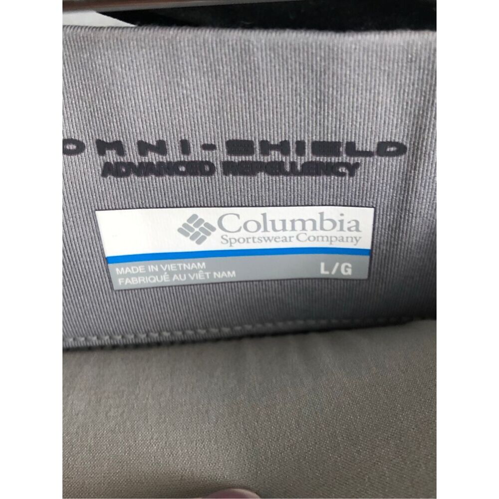 Columbia Omni-Shield Skort L light gray cinched side athleisure outdoor athletic - Picture 5 of 11